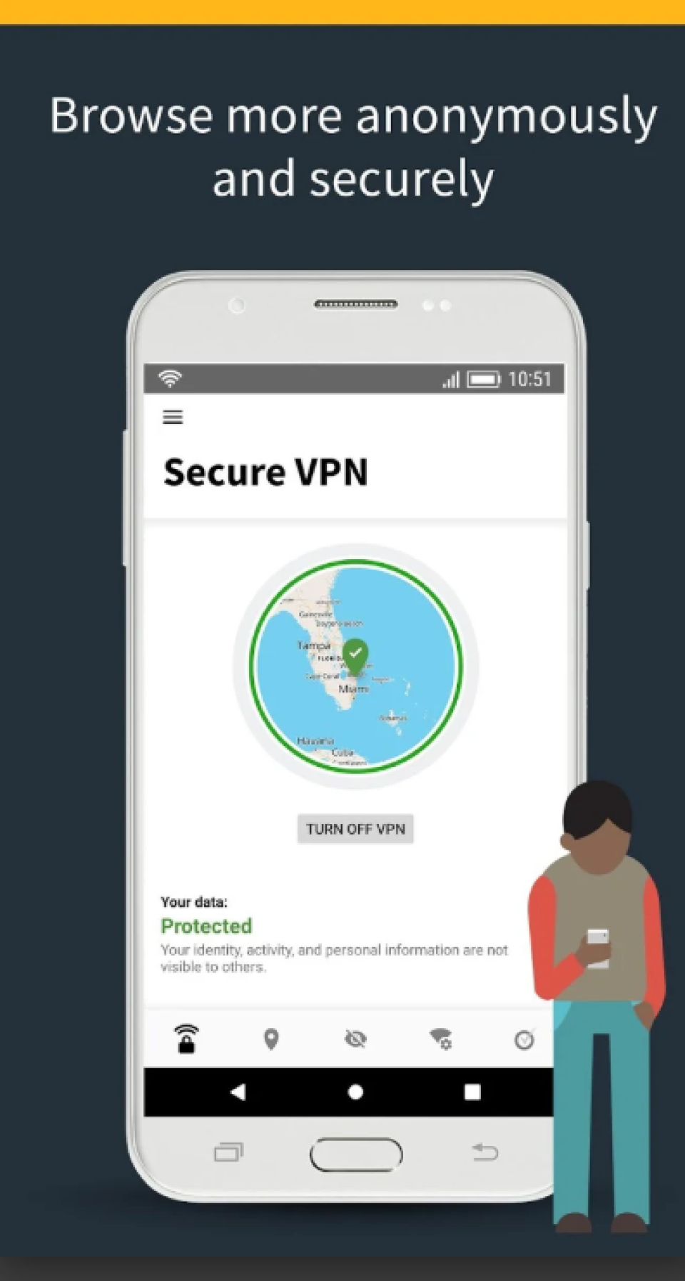 screenshot of Norton Secure VPN